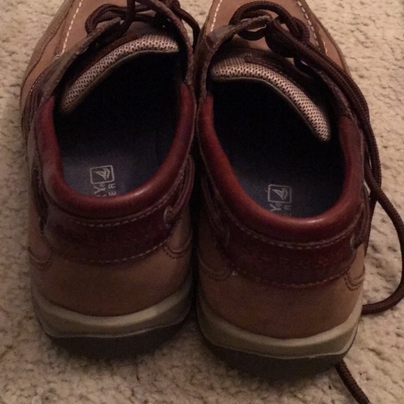 Sperry Top Sider two tone leather loafer size 11 - Picture 4 of 8